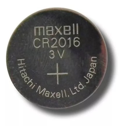 [02.02.2124] BATERIA LITIO TIPO BOTON CR2016 3V MAXELL