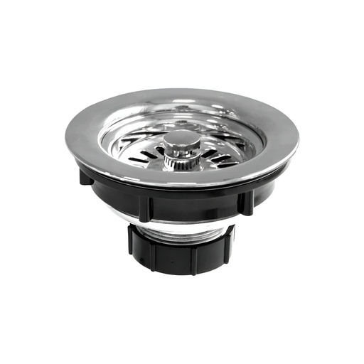 [79.QM.14.500.005] DESAGUE FREGADERO C/BASE SATINADO QM