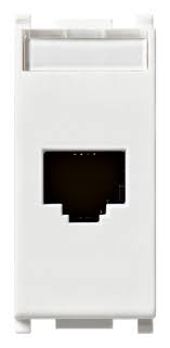 [60.16.09339.6.BL] TOMA INTERNET CAT 6 UTP BLANCO NEVE UP VIMAR