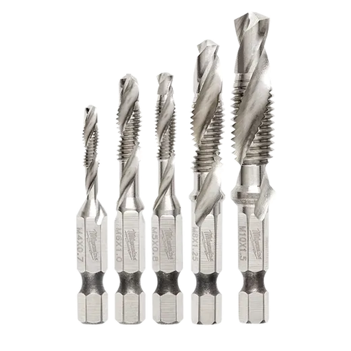 [31.01.48-89-4875] BROCA D/IMPACTO SHOCKWAVE 5 PZAS METRICA MILWAUKEE