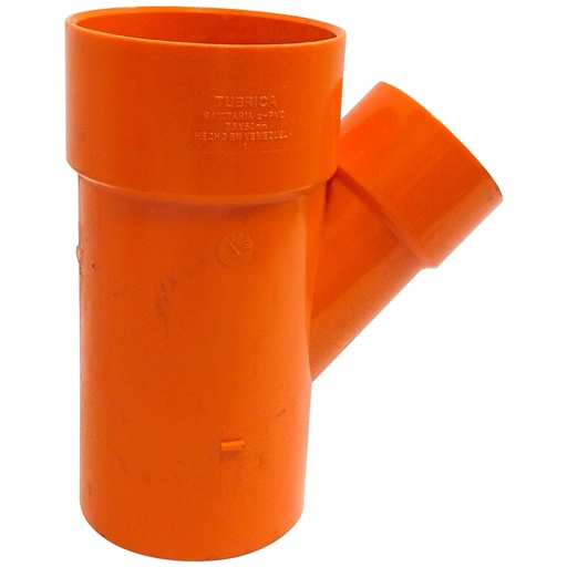[79.22.2210019] YEE AN REFORZADA 75X50MM RED DIN C-E PVC