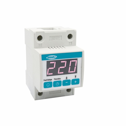 [60.11.TDP-1-30A] SUPERVISOR DE VOLTAJE BIFASICO TDP-1 30A 220V TOSUN