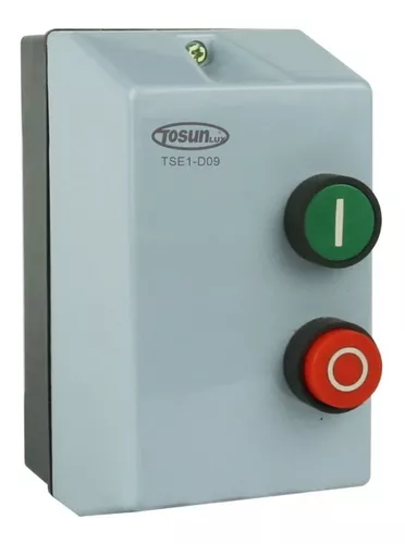 [60.11.TSE-D25] ARRANCADOR C/CAJA (CONTACTOR 25AMP,TERMICO 17-25 Y PULSADOR) TOSUN