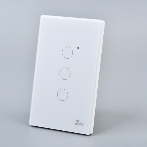 [60.15.INT.11.15] INTERRUPTOR SMART TRIPLE SERIE NEVE BARI