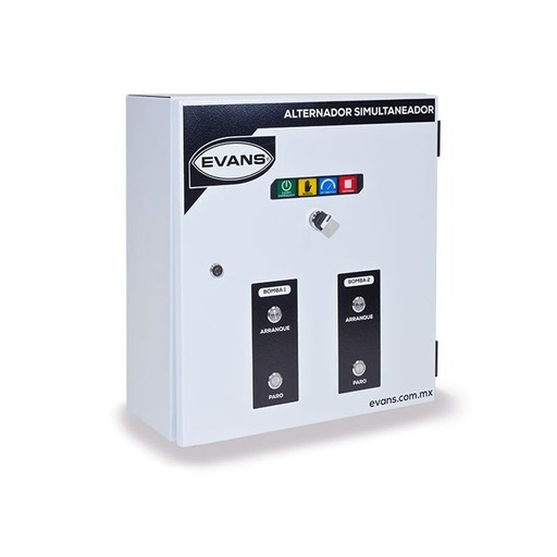 [60.11.2BINC] TABLERO 2 BOMBAS S/ALTERNANCIA CONTRA INCENDIO 5HP