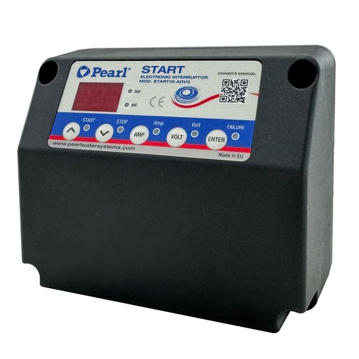 [79.13.START10ADV3] PRESOSTATO INTELIGENTE 10 AMP AJUSTABLE START10ADV3  TRIFASICO 220V PEARL
