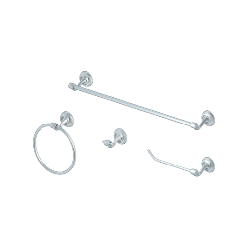 [02.03.GA-010] ACCESORIOS DE BAÑO 4 PCS GA-010 CROMADO COFLEX